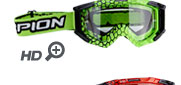 Lunettes TT vert